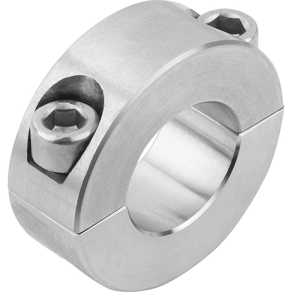 Locking Ring Two-Piece, D1=22, D2=42, B=15, Stainless Steel